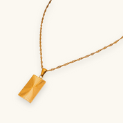 Blaire Textured Necklace - Water & Tarnish Proof