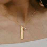 PERSONALISED BAR NECKLACE (READY IN 4 DAYS)