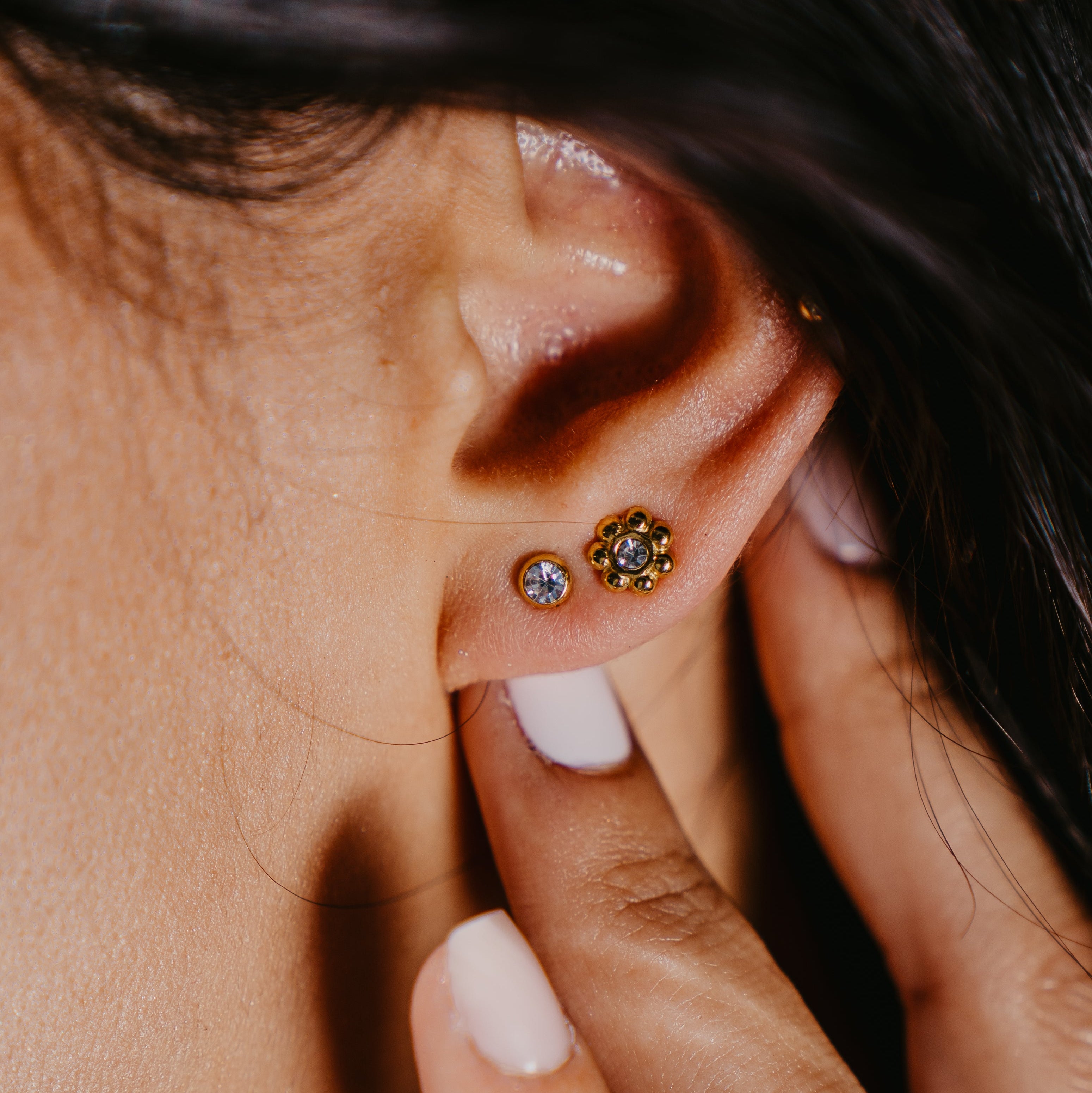 GOLDEN HOUR EARRING STACK
