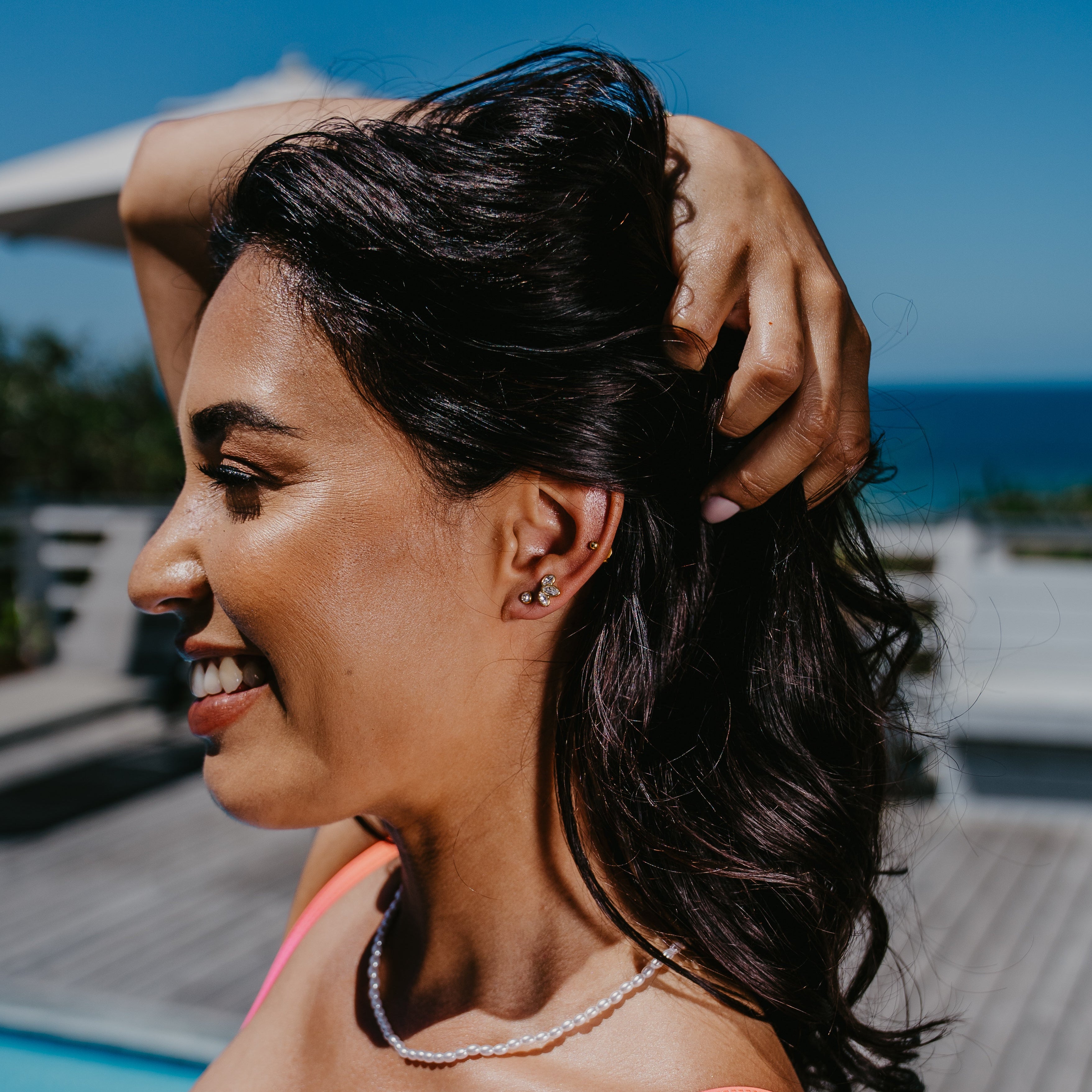 GOLDEN HOUR EARRING STACK