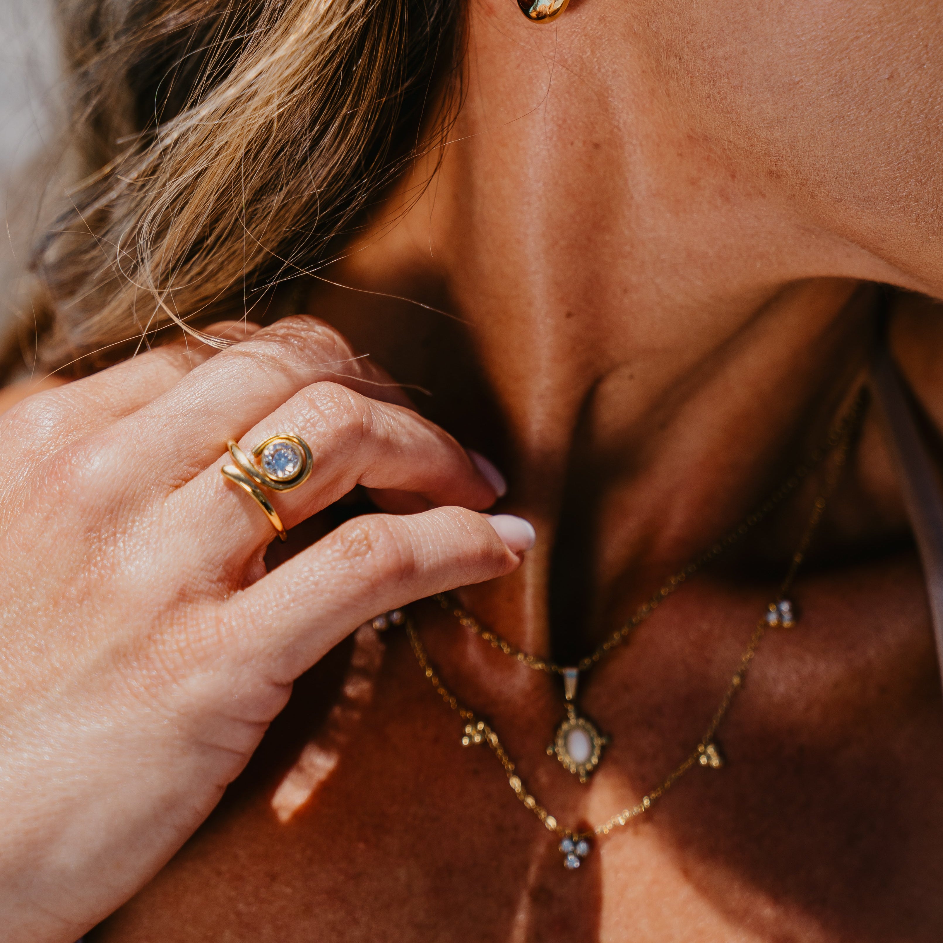 CORALINE CZ RING