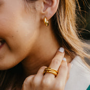 BLAIR GOLD HOOPS