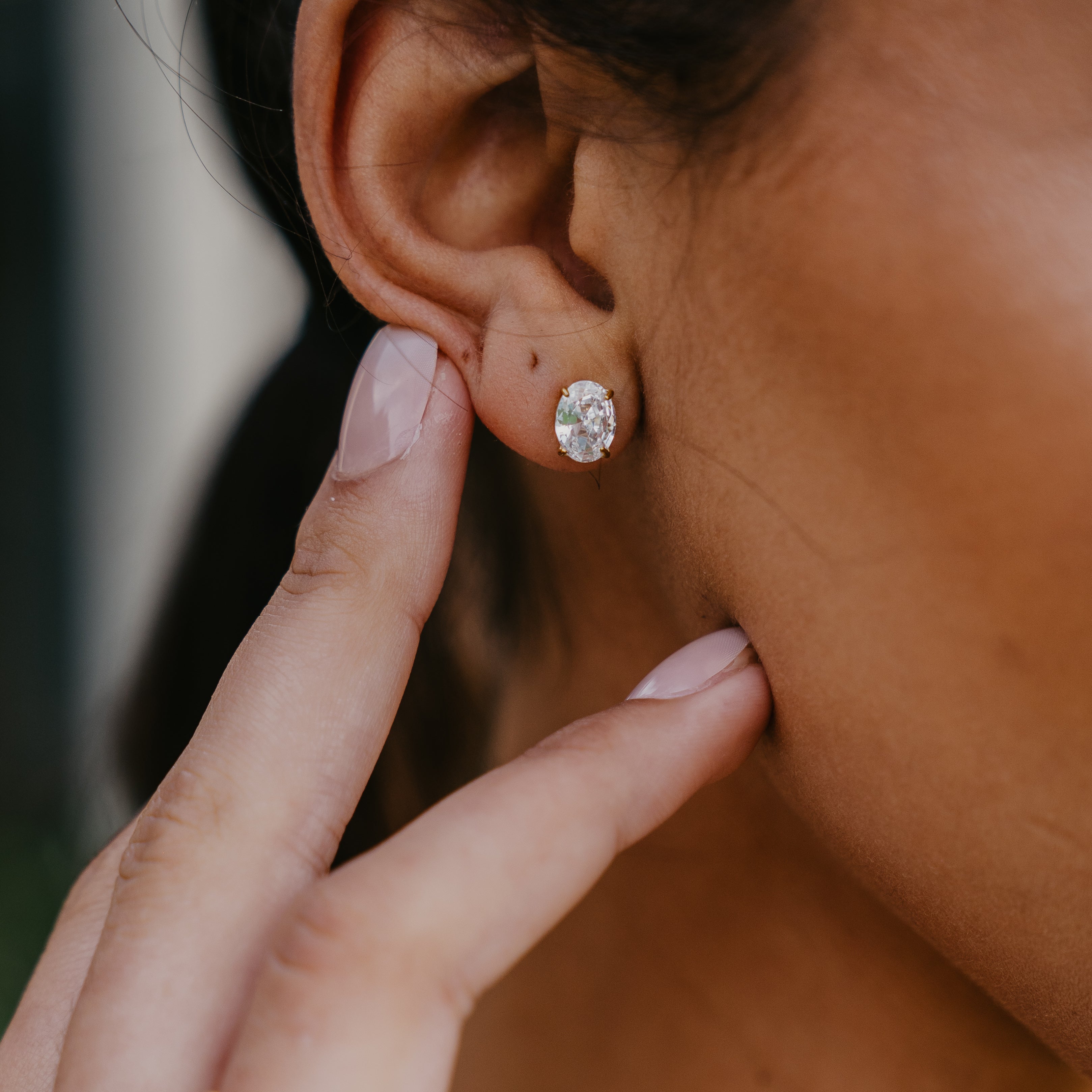 CHARLOTTE 1CT CZ STONE STUDS