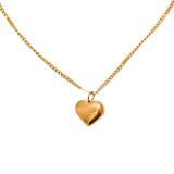 Love Heart Necklace - Water & Tarnish Proof