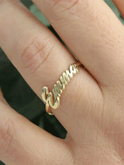Personalised Name Ring (Ready in 5 weeks)