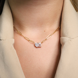 Coco CZ Necklace - Water & Tarnish Proof