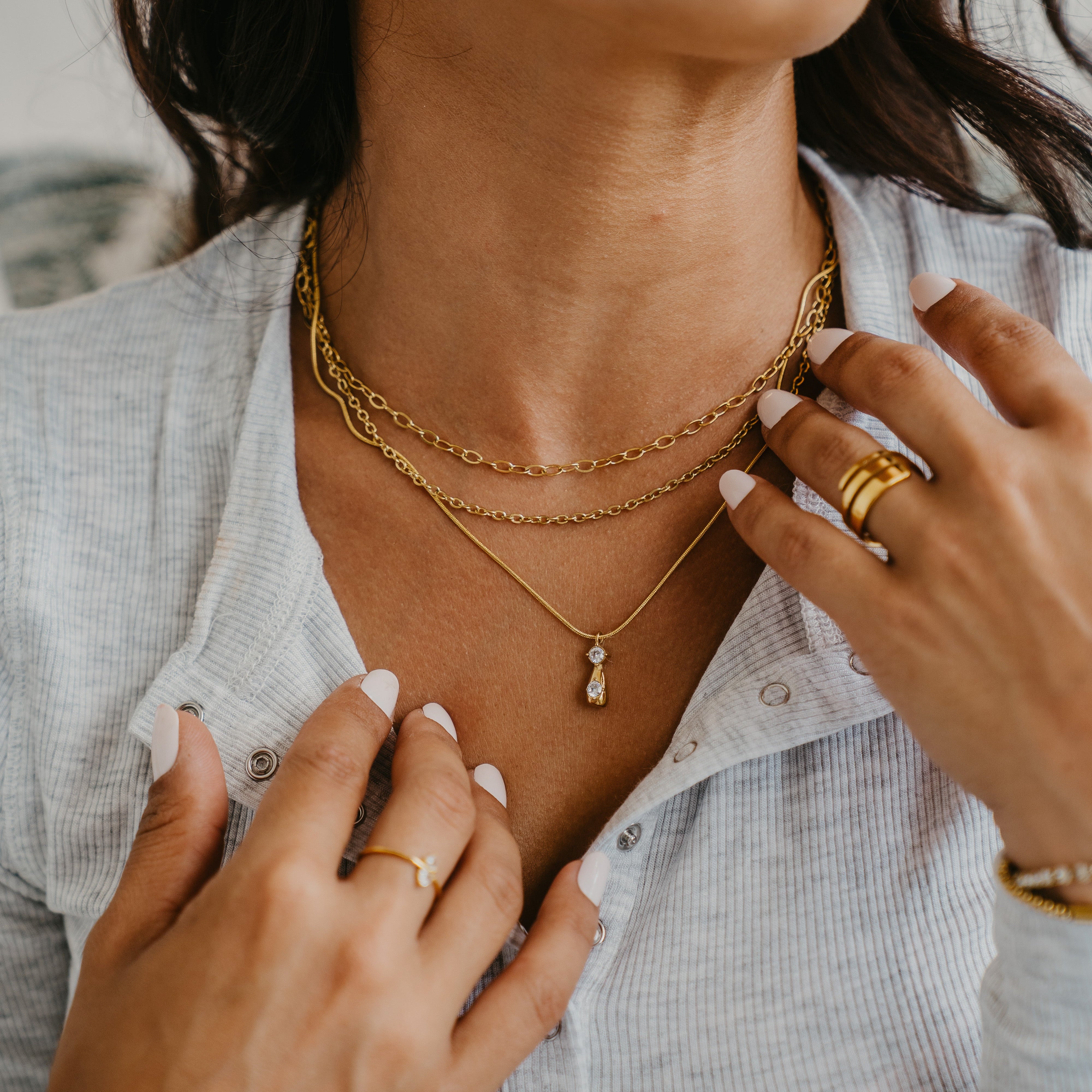 CLARA NECKLACE STACK