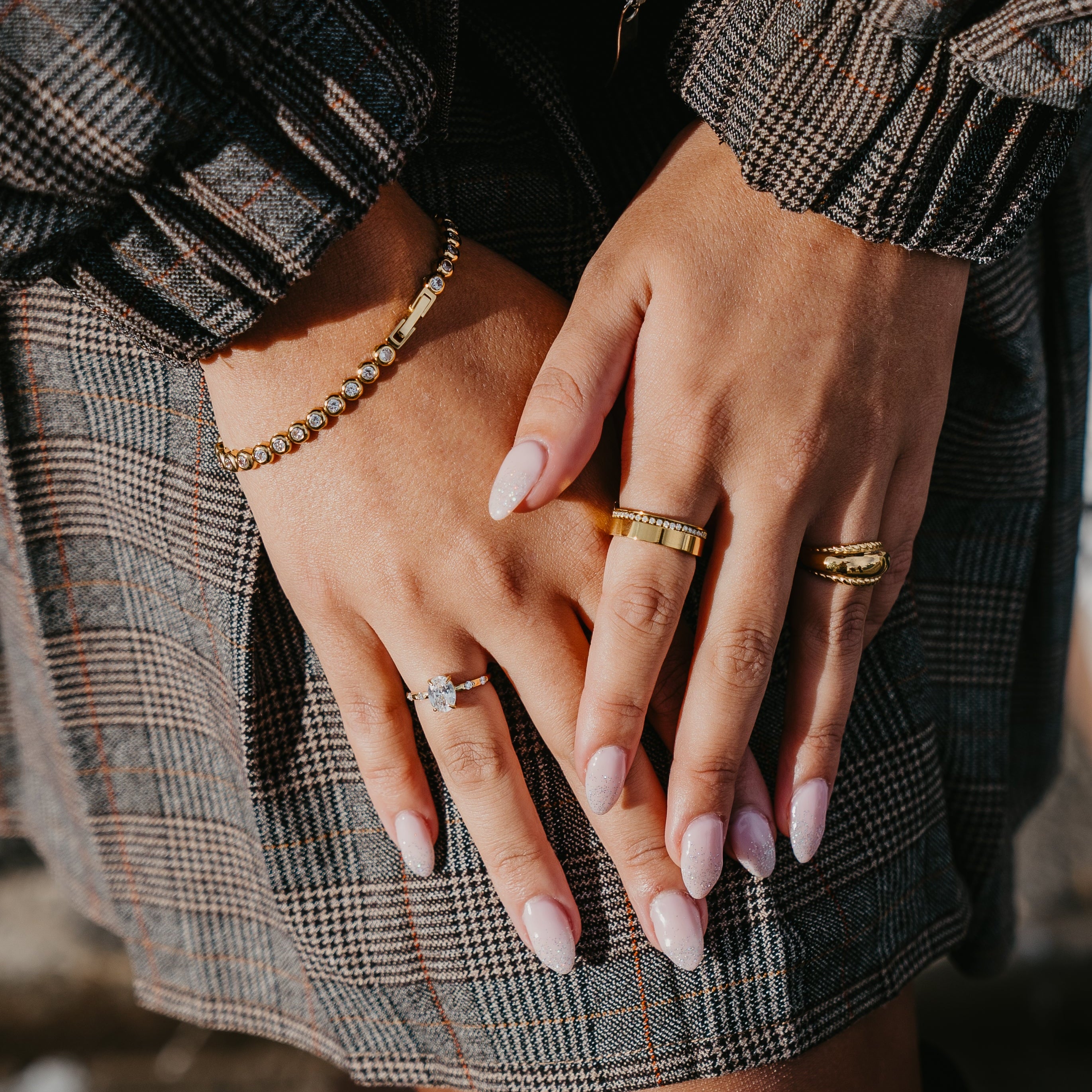 BLAIR CUBIC ZIRCONIA BAND RING