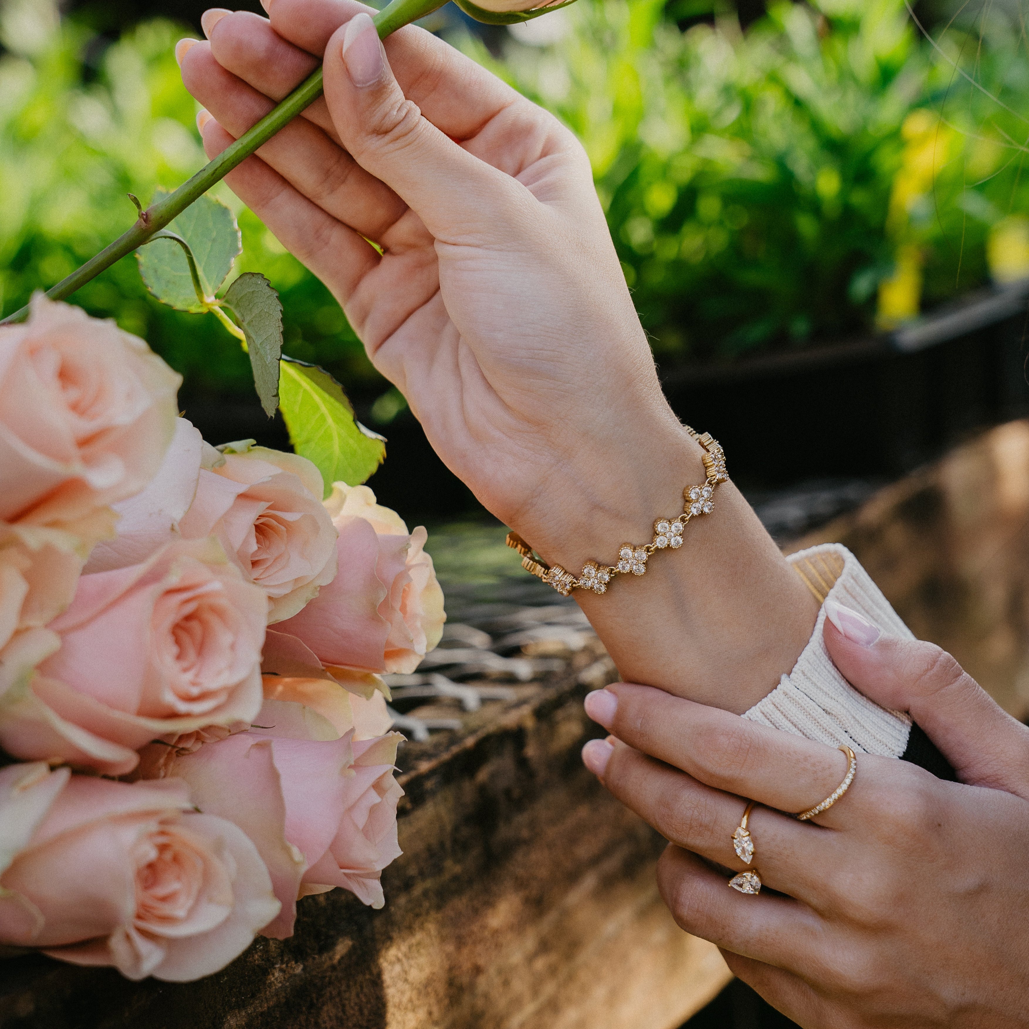SARAH-JESSICA CUBIC ZIRCONIA BRACELET