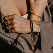 KATE CZ FLOWER BRACELET