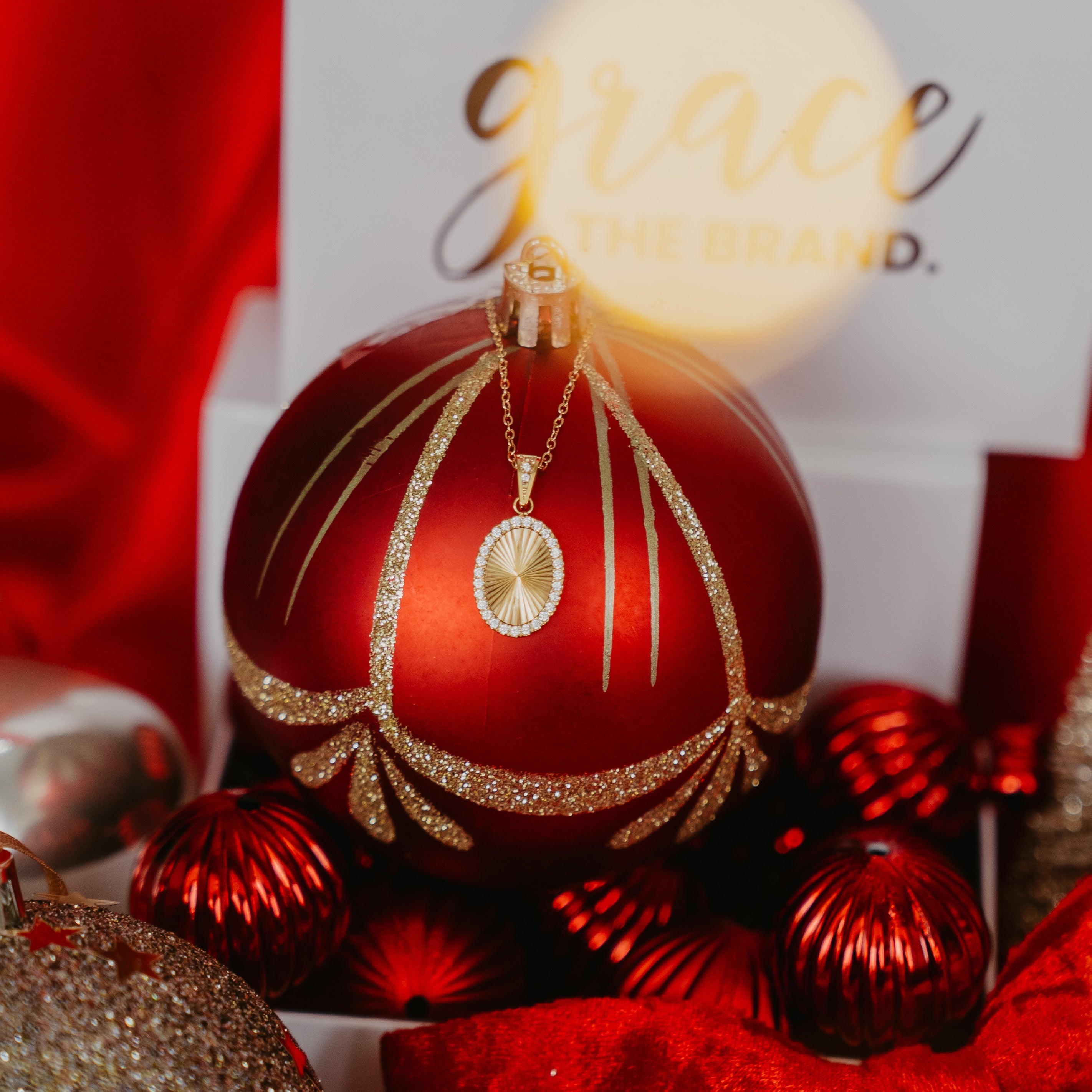 CZ PERSONALISED NECKLACE: 12 DAYS OF CHRISTMAS ✨ (Can be engraved) ORDERS FOR 2025 CLOSED