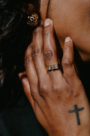 Vision CZ Stones Ring - Water & Tarnish Proof