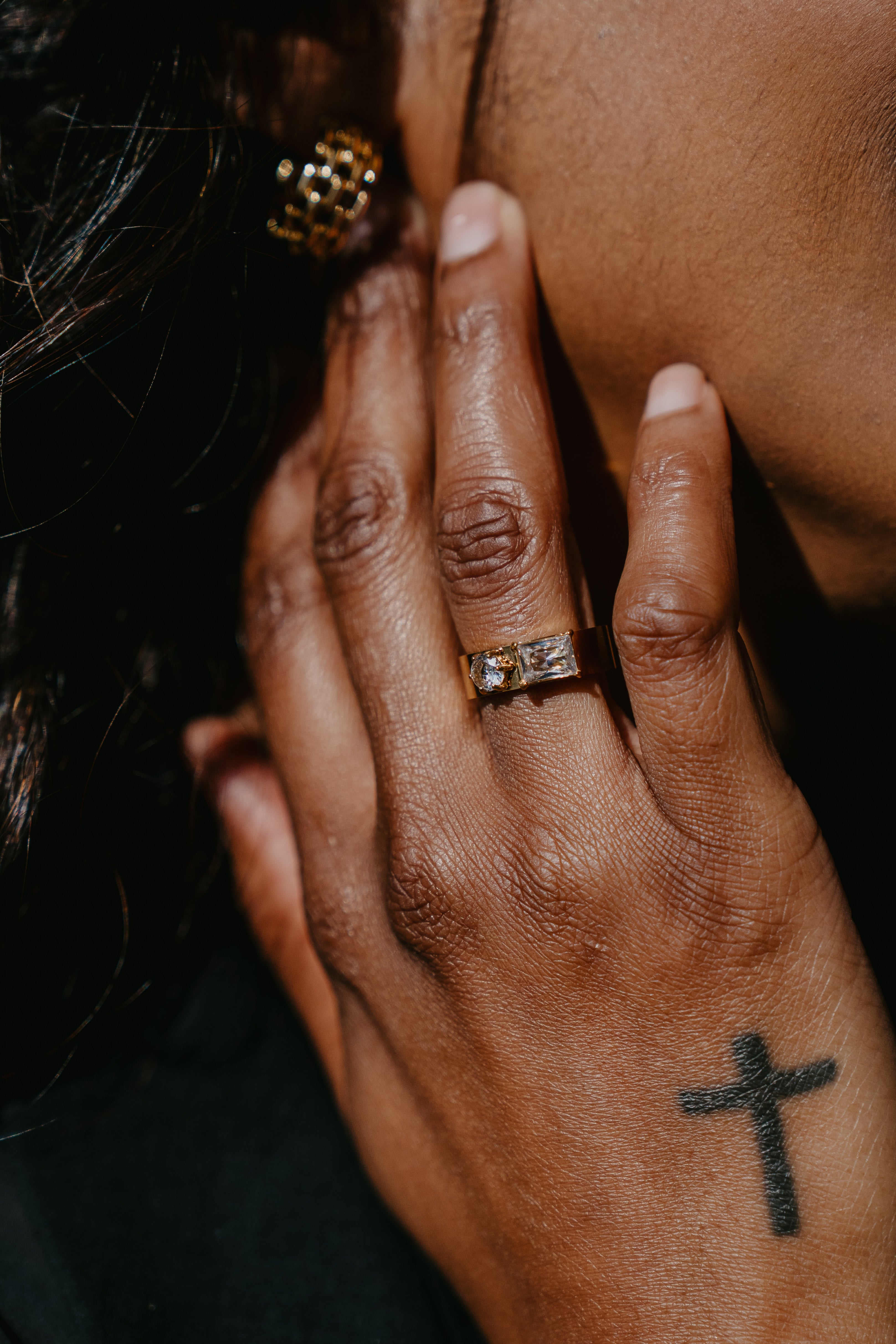 Vision CZ Stones Ring - Water & Tarnish Proof