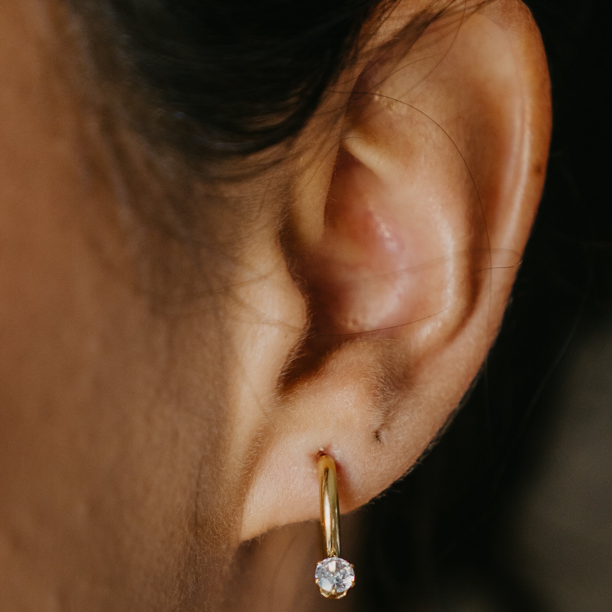 ROSALINE CZ STONE HUGGIES