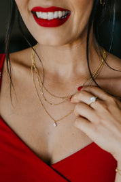 Sophie Triple Layer Necklace - Water and Tarnish Proof