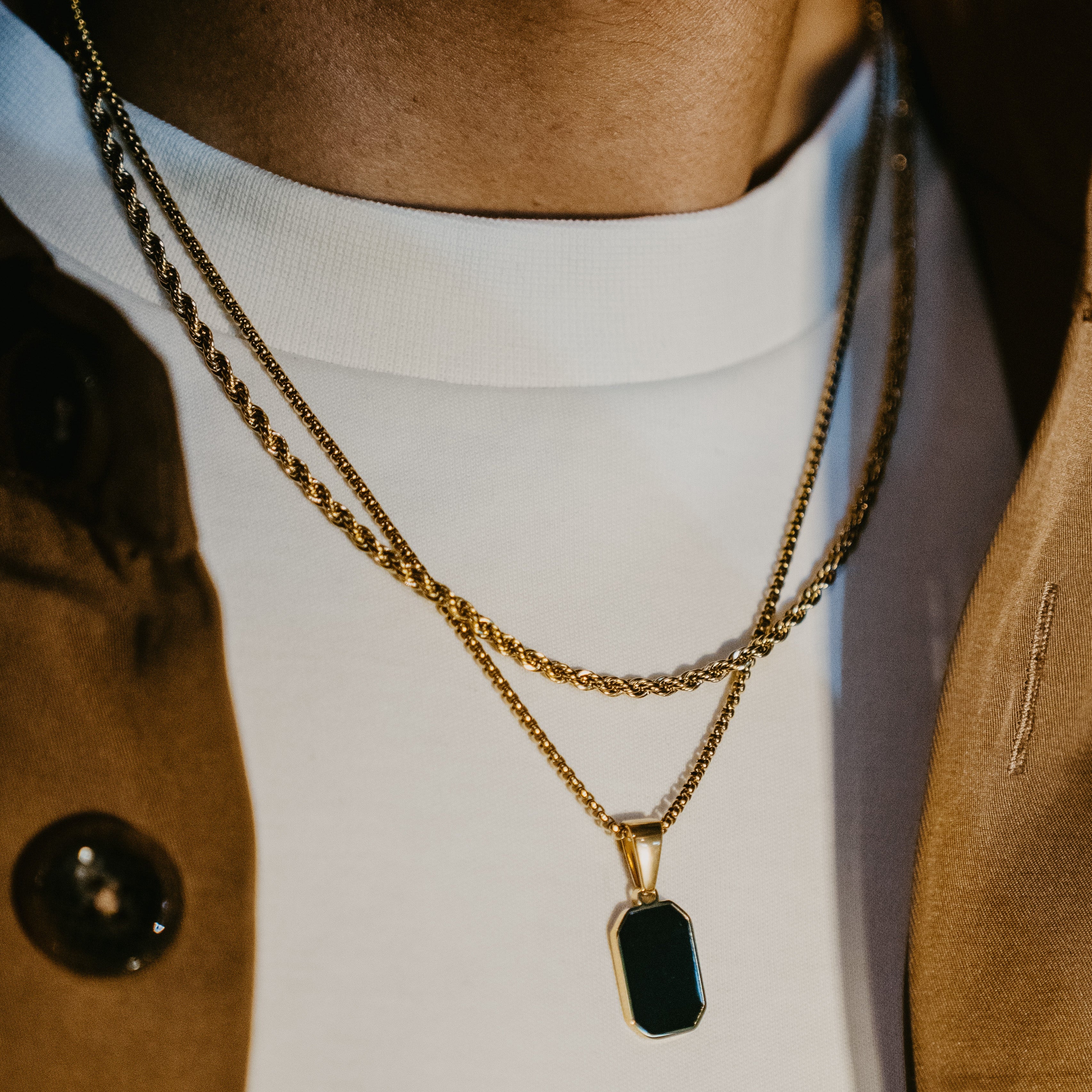 HOMME MENS ROPE CHAIN