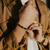 HOMME MENS CUFF BANGLE