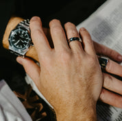 HOMME MENS CLASSIC BAND RING