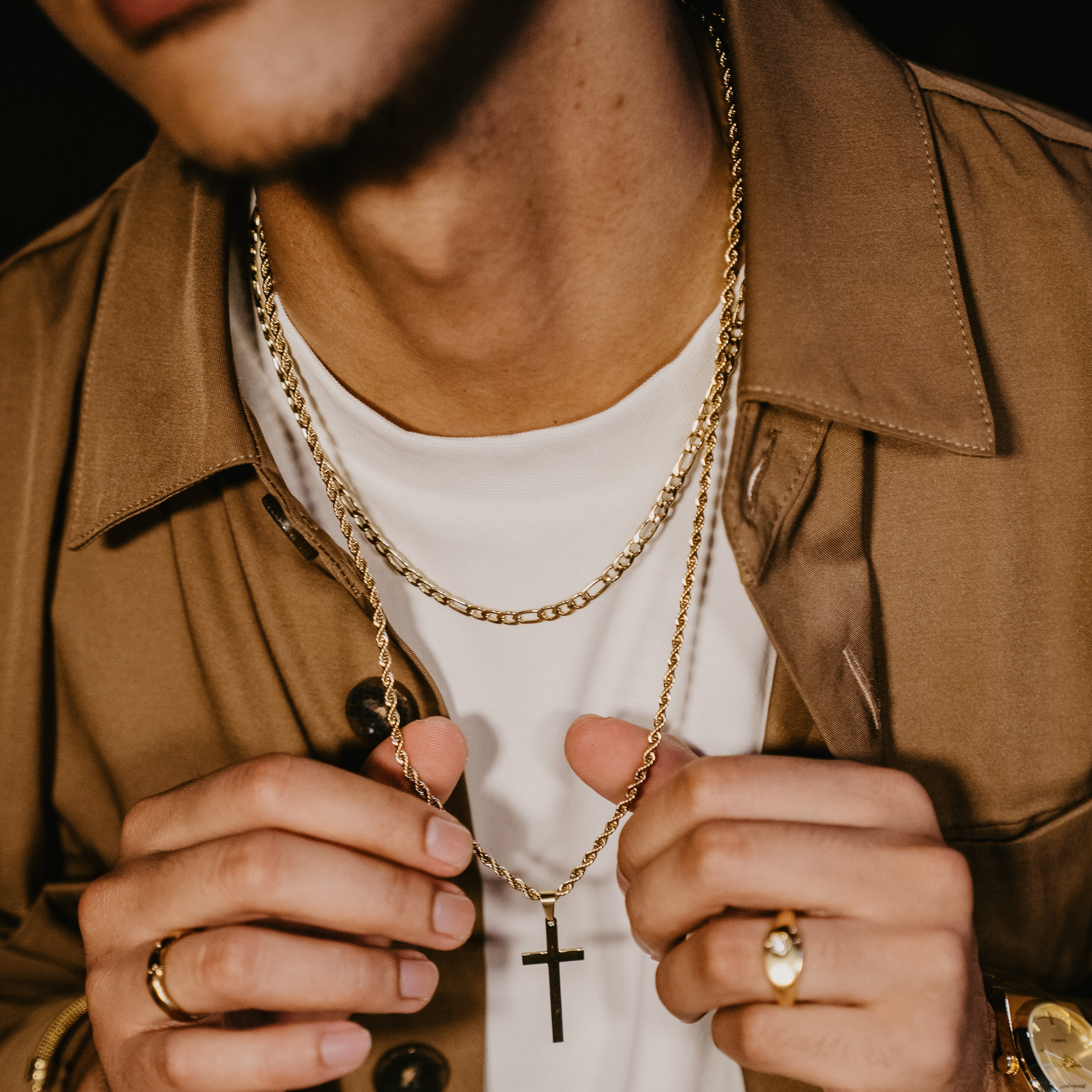 HOMME MENS CUBAN LINK CHAIN