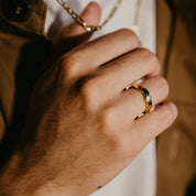 HOMME MENS TWISTED RING