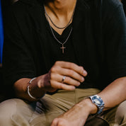 HOMME MENS CROSS CHAIN