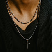 HOMME MENS CROSS CHAIN