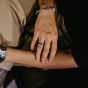 HOMME MENS TWISTED RING