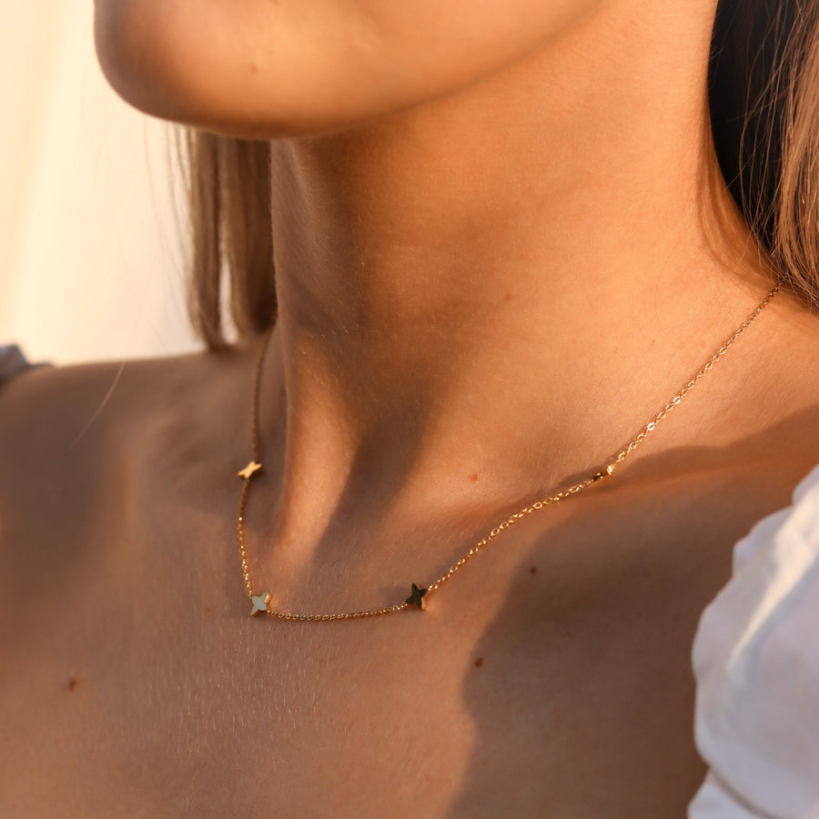 Dolce Gold Necklace - Water & Tarnish Proof