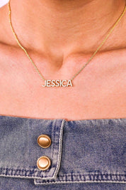 Personalised CZ Name Necklace (Ready in 5 weeks)