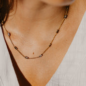 LUSTRE CZ NECKLACE