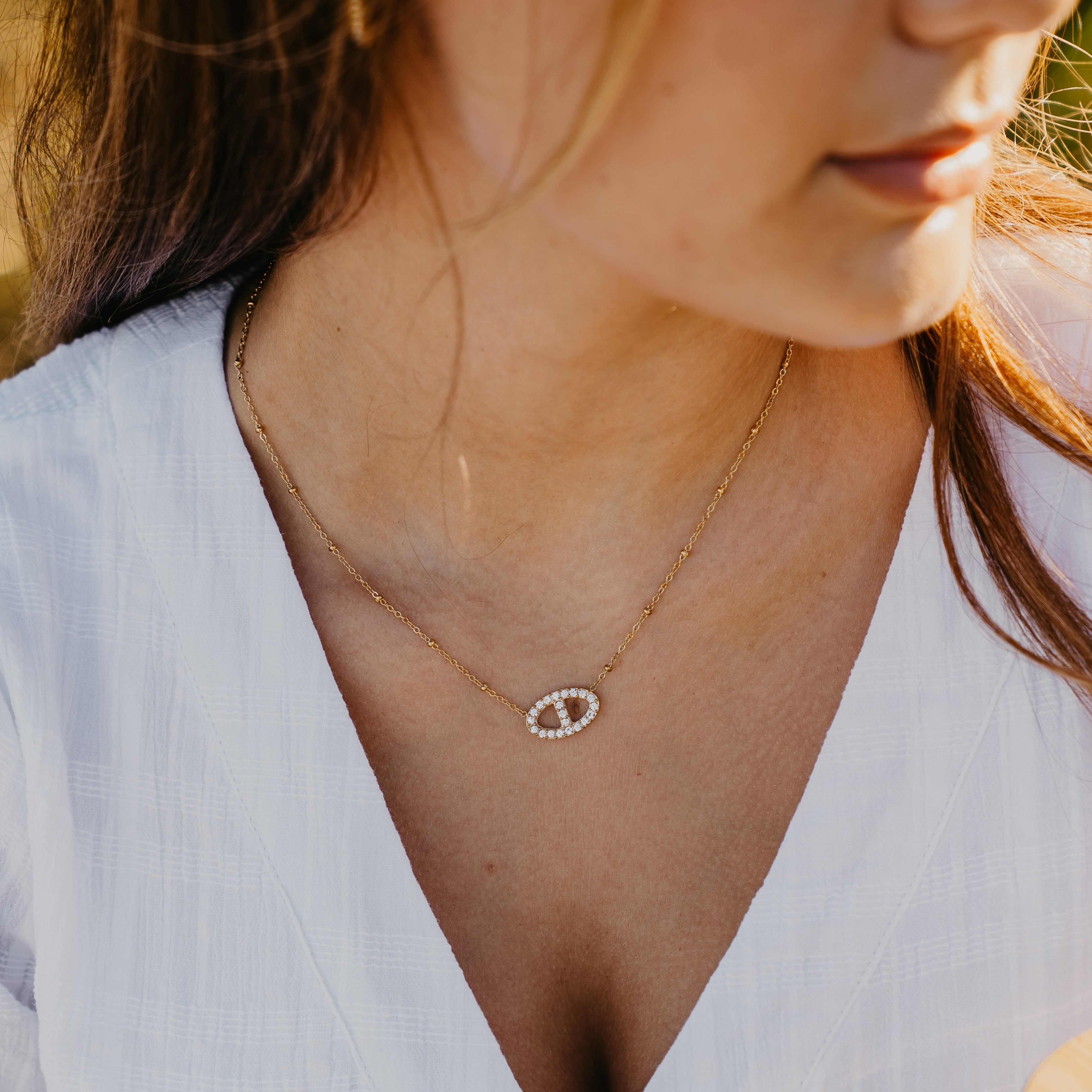 OVELLE CZ NECKLACE