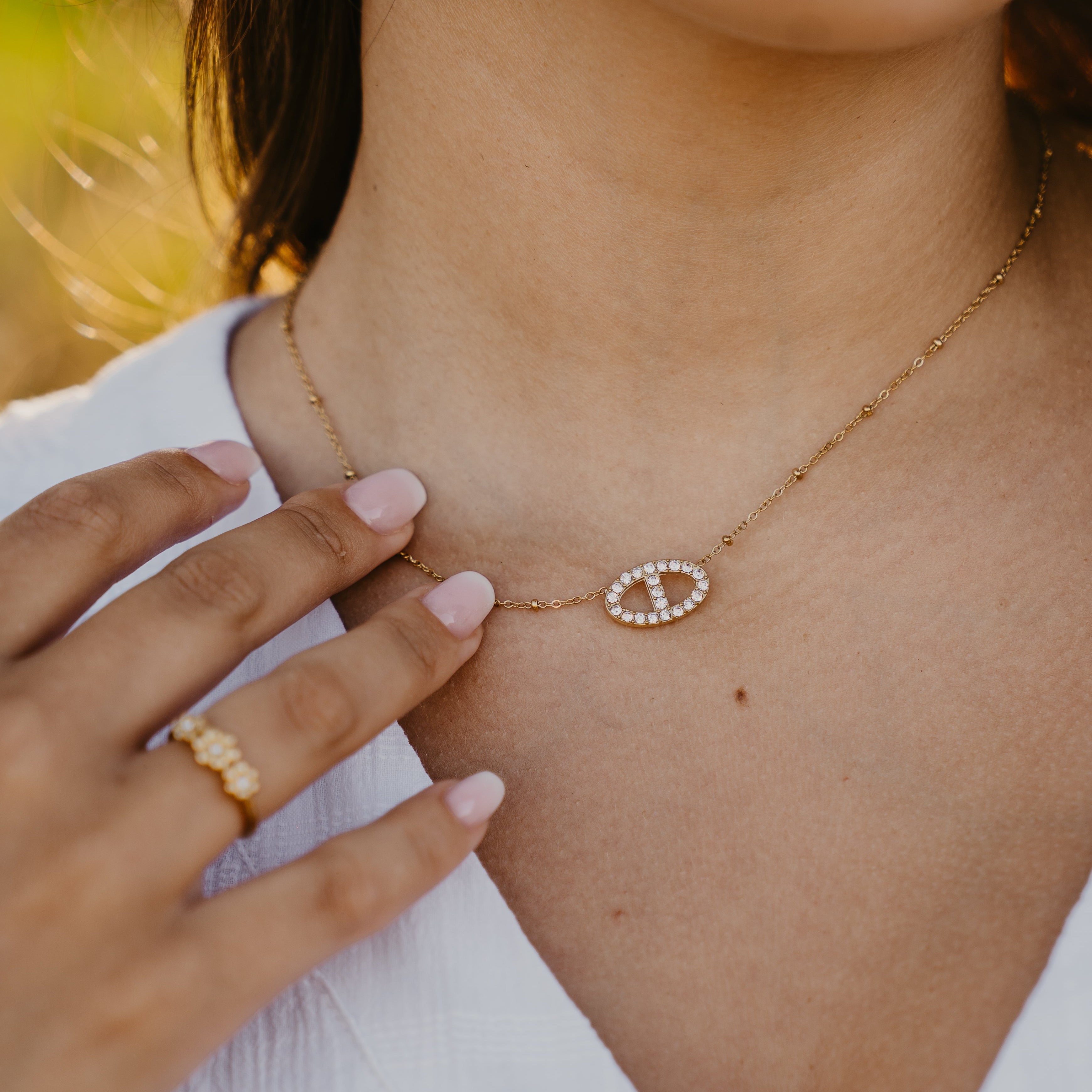 OVELLE CZ NECKLACE