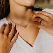 OVELLE CZ NECKLACE