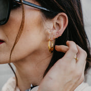 Estate Gold Hoops