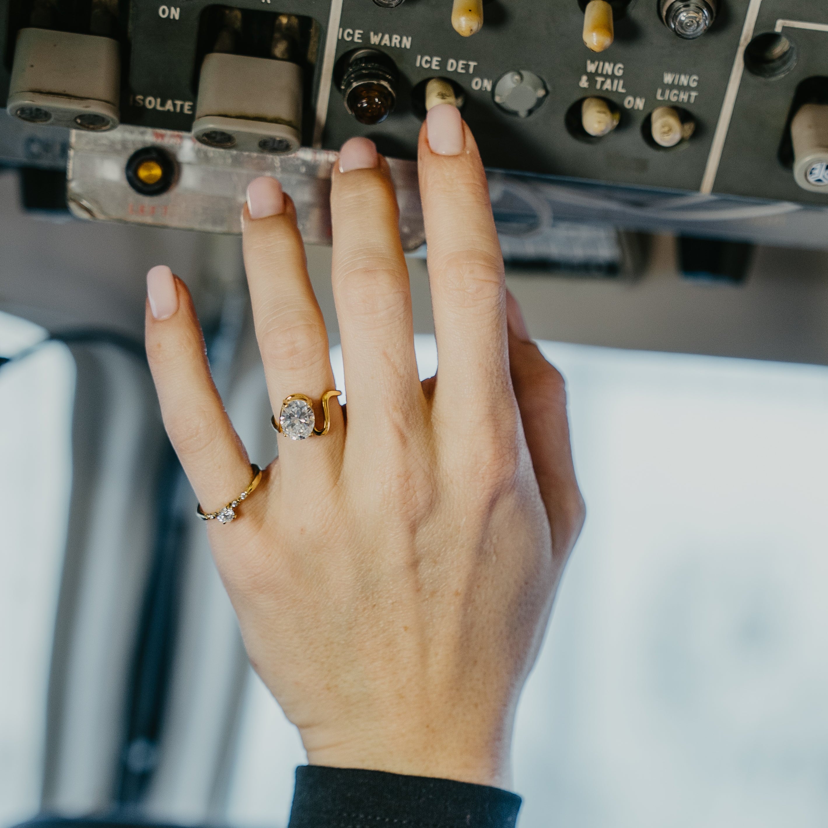 Cashmere Cubic Zirconia Ring