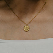 PERSONALISED HAND AND FOOTPRINT NECKLACE (READY IN 4 DAYS)
