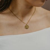 PERSONALISED HAND AND FOOTPRINT NECKLACE (READY IN 4 DAYS)