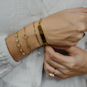 PERSONALISED LAYERED BRACELET (READY IN 4 DAYS)