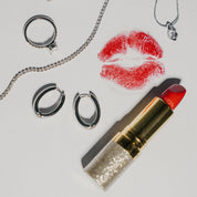 SILVER INFLUENCE HOOPS