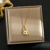 Issey Lock Necklace - Water & Tarnish Proof