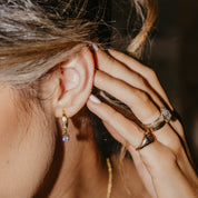 EVANGELINE CUBIC ZIRCONIA HUGGIES