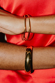 HELENA GOLD BANGLE