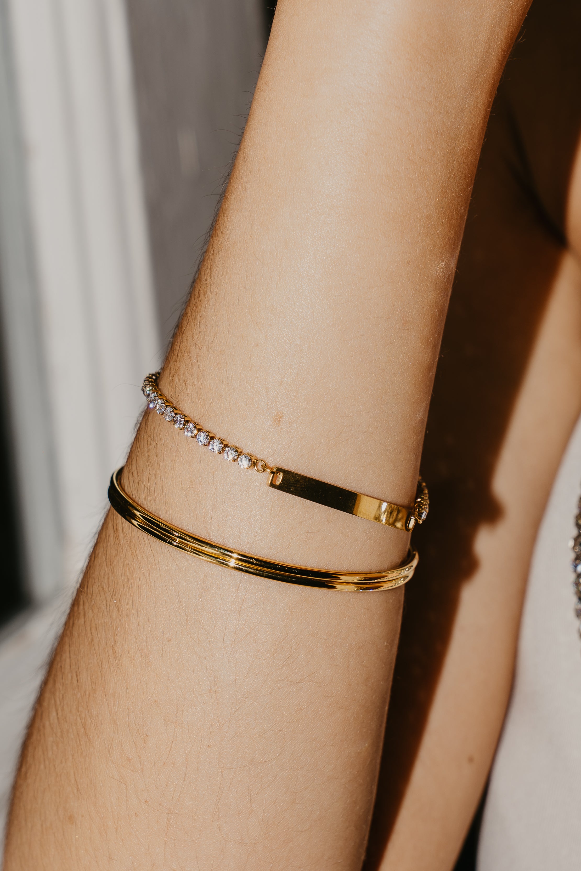 FRANCESCA TENNIS BRACELET (CAN BE ENGRAVED)