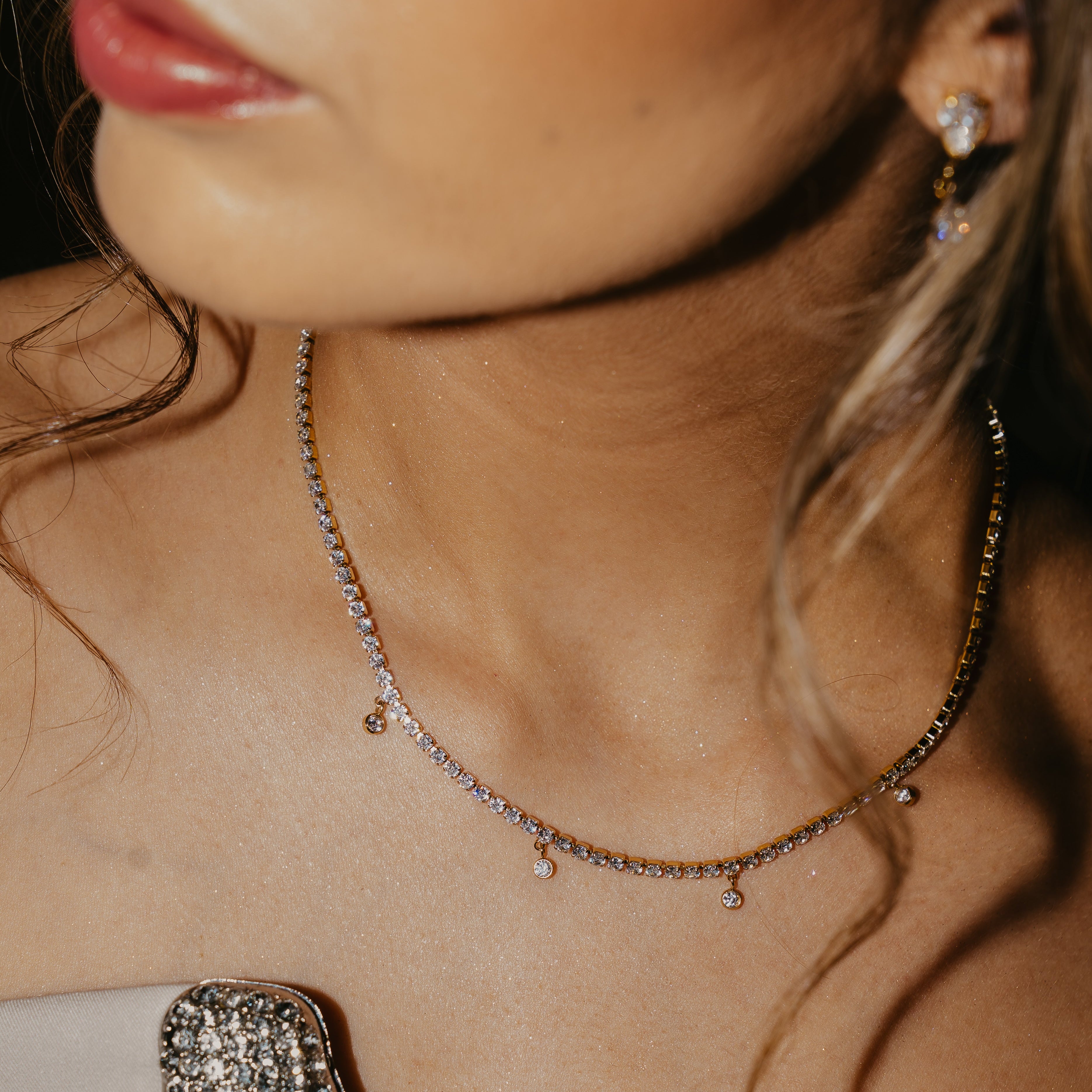 CASSANDRA TENNIS NECKLACE
