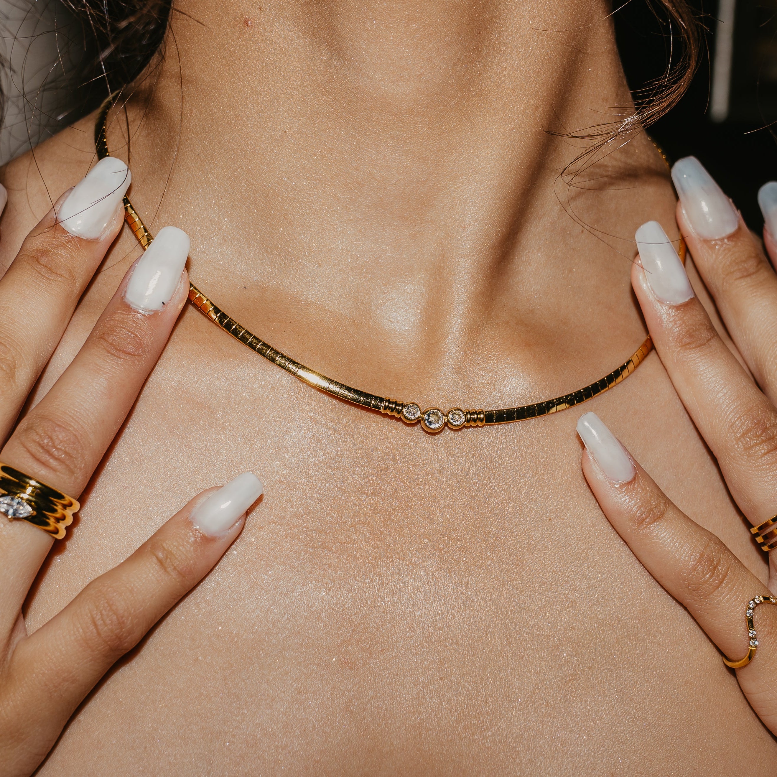 ADRIANA CUBIC ZIRCONIA CHAIN