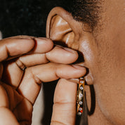 ANASTASIA CUBIC ZIRCONIA HOOPS