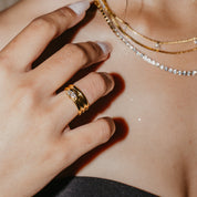 GABRIELLA CUBIC ZIRCONIA RING