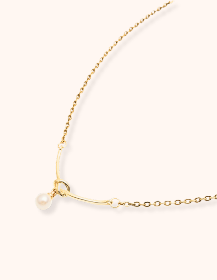 Verve Pearl Necklace - Water & Tarnish Proof