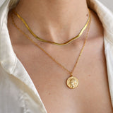 Jagger Herringbone Necklace ( Gold & Silver, 44cm & 50cm lengths ) - Grace The Brand